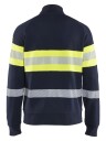 Blåkläder 3462176289334XL Genser varsel, marineblå/gul, flammehemmende 4XL, Klær