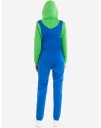 Luigi Onesie/Kigurumi Unisex Kostyme Small
