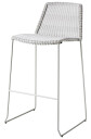 Cane-line Breeze barstol Hvit Hvit