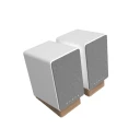 Onkyo GX-30ARC - Hvit Akive høyttalere med HDMI og RIAA