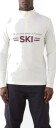 We Norwegians Moore zipup sweater L hvit herre