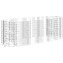 vidaXL Gabion høybed galvanisert jern 300x100x100 cm
