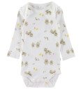 Name It Body med lange ermer  2-pakning B right White