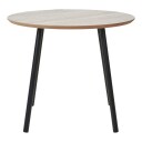 Aalst sofabord beige travertin dekor.