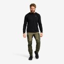 Revolutionrace Herre Overdeler Langermede skjorter Easy Long sleeved T shirt Herre Black 4XL