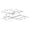 Eico Eicoline W Kjøkkenventilator 60 cm med Uttrekk Hvit 450 m3/h