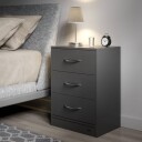 Nattbord Eloise 54x39x28cm - antrasitt