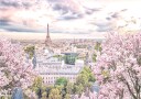 Paris City in the Springtime Plakat Plakat / 70x100cm