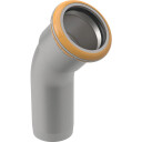 Geberit Mapress Therm bøy nippel 45° 88,9 mm
