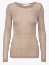 InWear Fang Wool T-Shirt Long Sleeve Beige M