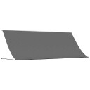  Uttrekkbar markise antrasitt 350x150 cm stoff og stål 368755