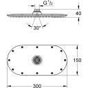 Grohe RSH Veris 300 Hodedusj