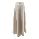 Alysi Dame Skjørt Beige S,