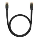Cat 7 UTP Ethernet RJ45 Cable Flat 2 m black