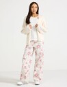 Lindex Trouser Woven Twill Vega Pink 152