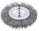 KWB Hjulbørste, Hss-Ståltråd, Korrugert, Ø 75 Mm