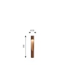 Louis Poulsen - Flindt Garden Short LED 2700K m/spyd Corten
