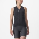 Castelli Anima 4 Sleeveles Jersey til Kvinner i Light Black/Ivory