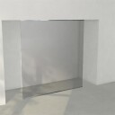 INR Iconic Nordic Rooms Dusjvegg ARC 43 Frame XL Måltilpasset Krom / Bronse Glass