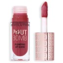 Makeup Revolution Pout Bomb Plumping Gloss Wild Mauve Pink 4,6ml