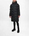 Rains Unisex Alta Long Puffer Jacket S , Black