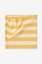 Ellos Home   Duk Majken Stripe 145x145 cm   Gul
