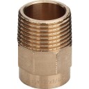 28 mm x 3/4" loddeovergangshylse/nippel