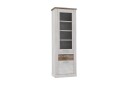 Vitrineskap Breage 41x71 cm   Brun | Hvit