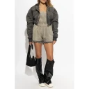 Rick Owens, Dame, Jumpsuits & Playsuits, Grå, M,