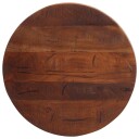  Bordplate Ø 40x2,5 cm rund gjenvunnet heltre