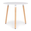 Selgro Rundt bord 80 cm moderne for stue kjøkken spisestue ModernHome