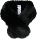 Stand Studio Lone faux fur fox scarf OS sort dame