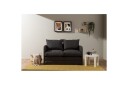 2 seters sovesofa Rubby 128 x 70 x 66 cm Mørk grå   Mørk grå