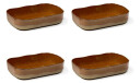 Serax La Nouvelle Table ekstra dypt fat No5 L 4-pakn. Brown