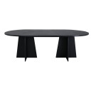 Venture Home Bootcut spisebord 115x230cm svart. 1689157-03-0 1717422-01-0