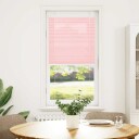 plisségardin Rosa 60x100 cm Stoff Bredde 59,4 Polyester