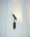 Kimia Vegglampe Sort / Satin Gold