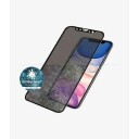 PanzerGlass Edge-To-Edge Skjermbeskytter for iPhone 11/XR med Personvern - Svart