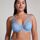 Hunkemöller Diva BH med spiler lyseblå 70C