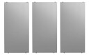 String hylleplate grå 58x30 cm 3-pk