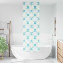  Dusjrullgardin 80x240 cm Stoff Bredde 76 cm