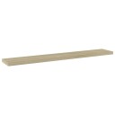 Hylleplater 4 stk sonoma eik 60x10x1,5 cm sponplate