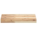 Flytende hylle 60x30x4 cm ubehandlet heltre akasie