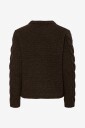 pieces   Genser pcNina LS O neck Knit   Brun