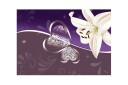 Tapet Lily In Shades Of Violet 150x105 - Artgeist sp. z o. o.