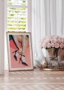 Getting Ready Pink Plakat Plakat / 70x100cm