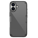 Nillkin Nature TPU Pro Deksel for iPhone 17   Gjennomsiktig/Svart