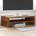 Skjermstativ gammelt tre 42x24x13 cm konstruert tre