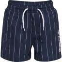 Hummel Chill Board Badeshorts Mørk Blå Stripete (104 / 4 år)