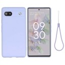 Google Pixel 6a Liquid Silikondeksel Lilla